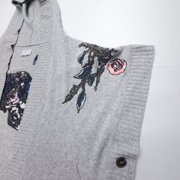 Zadig & Voltaire Inna Tattoo Cashmere Cardigan M/L - Picture 6 of 14